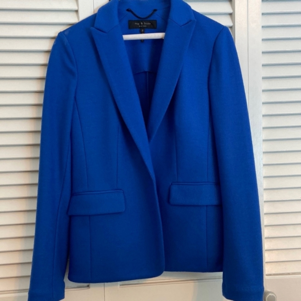 Like new cobalt rag and bone blazer sz 10